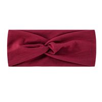 Lässig Einfacher Stil Einfarbig Knoten Cashewnüsse Tuch Drucken Haarband 1 Stück sku image 29