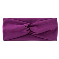 Lässig Einfacher Stil Einfarbig Knoten Cashewnüsse Tuch Drucken Haarband 1 Stück sku image 37