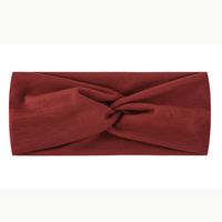Lässig Einfacher Stil Einfarbig Knoten Cashewnüsse Tuch Drucken Haarband 1 Stück sku image 54