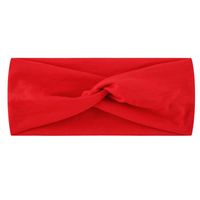 Lässig Einfacher Stil Einfarbig Knoten Cashewnüsse Tuch Drucken Haarband 1 Stück sku image 60