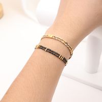 Simple Style Classic Style Printing Polyester Seed Bead Beaded Women's Bracelets 1 Piece main image 2