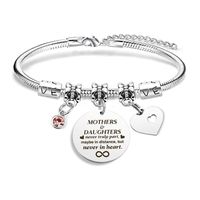 Acier Au Titane Style Simple Style Classique Polissage Lettre Bracelet main image 3