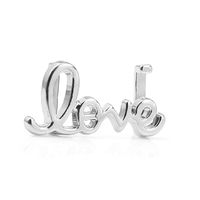 1 Piece 10*2mm Alloy Letter Heart Shape Key Polished Beads sku image 40