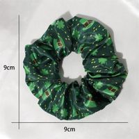 Women's Simple Style Artistic Four Leaf Clover Satin Hair Tie main image 2