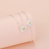 Elegant Simple Style Daisy Copper Bracelets Necklace 1 Piece main image 6