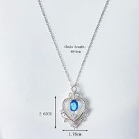 Sterling Silver Gold Plated Vintage Style Simple Style Plating Inlay Circle Topaz Olivine Pendant Necklace main image 9