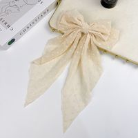 Women's Simple Style Bow Knot Chiffon Handmade Hair Clip sku image 11