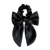 Women's Cute Vacation Solid Color Bow Knot Cloth Satin Hair Tie main image 3