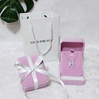 Elegant Simple Style Letter Solid Color Flannel Jewelry Boxes sku image 12