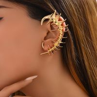 1 Piece Exaggerated Simple Style Solid Color Alloy Zinc Ear Cuffs main image 5