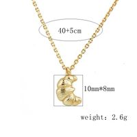 Sterling Silver Silver Plated Simple Style Classic Style Plating Solid Color Pendant Necklace main image 2