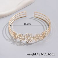 Wholesale Jewelry IG Style Simple Style Flower Iron Choker main image 2
