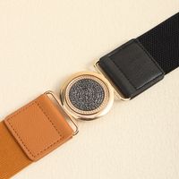 Basic Simple Style Classic Style Geometric Pu Leather Cloth Women's Leather Belts main image 10