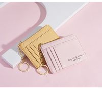Women's Solid Color Pu Leather Zipper Coin Purse main image 2
