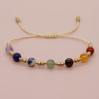 Estilo Simple Estilo Clásico Bloque De Color Poliéster Arcilla Suave Cobre Con Cuentas Hecho A Mano Mujeres Pulseras De Cordón main image 4