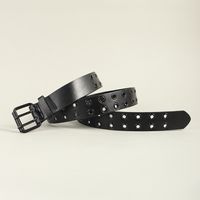 Casual Simple Style Classic Style Solid Color Pu Leather Belt Buckle Women's Leather Belts main image 6