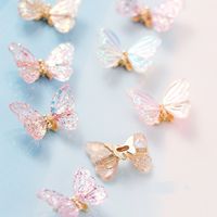 Prinzessin Süß Schmetterling Bogenknoten Zinklegierung Nagel Accessoires 6 Stück main image 4