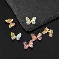 Princess Cute Butterfly Bow Knot Zinc Alloy Nail Decoration Accessories 6 Pieces main image 7