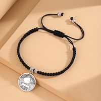 Classic Style Commute Letter Alloy Nylon Unisex Bracelets main image 3