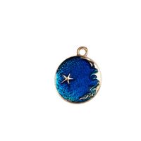 1 Piece 15 * 20mm 19*23mm 20*32mm Metal Star Moon Planet Polished Pendant main image 3
