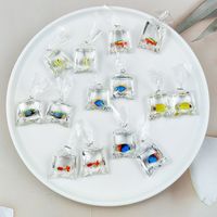 10 PCS/Package 23*50mm Resin Fish Pendant main image 5