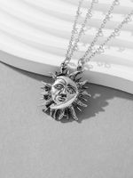 Basic Roman Style Human Zinc Alloy Women's Pendant Necklace main image 3