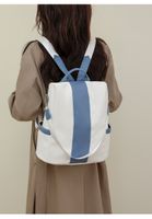 Waterproof Color Block Casual Daily Women's Backpack main image 2