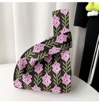 Women's Polyester Flower Streetwear Square Open Square Bag main image 2