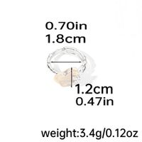 Vacation Butterfly Freshwater Pearl Copper 18K Gold Plated Silver Plated Open Rings In Bulk sku image 2
