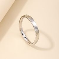 IG Style Simple Style Solid Color Alloy Ring Women's Bangle sku image 2