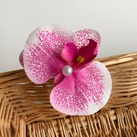 Women's Casual Cute Tropical Flower Plastic Hair Clip sku image 1