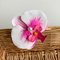 Women's Casual Cute Tropical Flower Plastic Hair Clip sku image 3