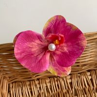 Women's Casual Cute Tropical Flower Plastic Hair Clip sku image 4