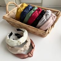 Women's Casual Classic Style Solid Color Twist Cloth Hair Band main image 6