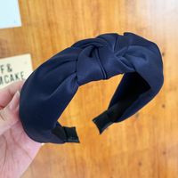 Women's Casual Classic Style Solid Color Twist Cloth Hair Band sku image 6