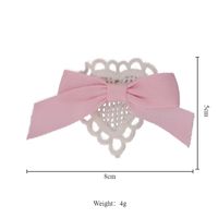 Women's Cute Romantic Bow Knot Cloth Lace Hair Clip main image 2