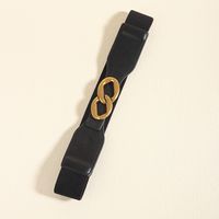 Casual Simple Style Classic Style Solid Color Pu Leather Women's Leather Belts main image 7