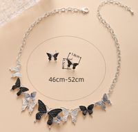 Simple Style Classic Style Butterfly Alloy Plating Gold Plated Women's Jewelry Set main image 2