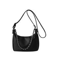 Women's Pu Leather Solid Color Basic Square Zipper Shoulder Bag Crossbody Bag sku image 2
