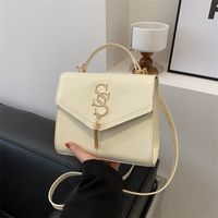 Women's Pu Leather Solid Color Streetwear Flip Cover Shoulder Bag Crossbody Bag main image 6