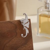 1 Piece Vacation Butterfly Plating Inlay Copper Zircon 18K Gold Plated Silver Plated Ear Cuffs main image 3