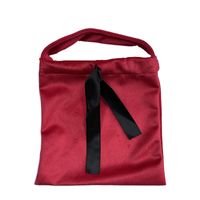 Elegant Solid Color Velvet Storage Bag sku image 14