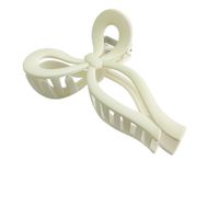 Women's Casual Simple Style Bow Knot Plastic Hair Claws sku image 1