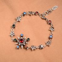 Copper Simple Style Classic Style Plating Color Block Rhinestones Bracelets main image 3