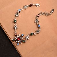 Copper Simple Style Classic Style Plating Color Block Rhinestones Bracelets main image 4