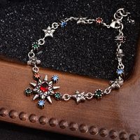 Copper Simple Style Classic Style Plating Color Block Rhinestones Bracelets main image 6