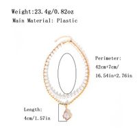 Wholesale Jewelry Retro Irregular Plastic Iron Layered Necklaces main image 2