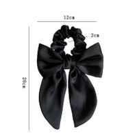 Women's Cute Vacation Solid Color Bow Knot Cloth Satin Hair Tie main image 2