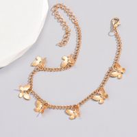 Lady Beach Butterfly Alloy Women's Anklet main image 6