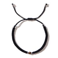 Streetwear Geometric Rope Tiger Eye Men's Drawstring Bracelets sku image 1
